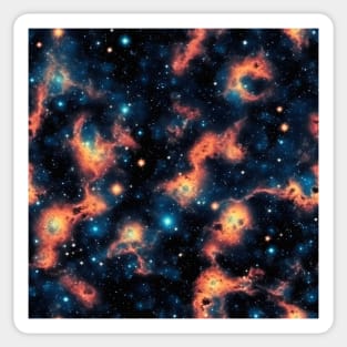 Deep Outer Space Pattern 4 Sticker